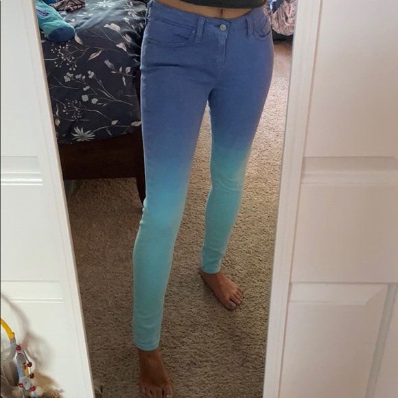 Levi Blue Ombré Jeggings - Picture 5 of 6
